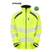 PULSAR® LIFE LFE965 GRS Women's Waterproof Hi-Vis Softshell Jacket Yellow - WOMENS HI-VIS CLOTHING