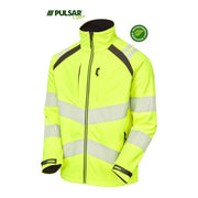 PULSAR® LIFE LFE965 GRS Women's Waterproof Hi-Vis Softshell Jacket Yellow - WOMENS HI-VIS CLOTHING