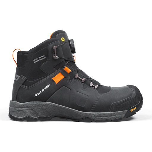 Solid Gear SG80014 Vapor 3 Mid Safety BOA Work Boots - SAFETY BOOTS