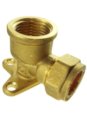 Wall Mount Copper Pipe 15mm 1/2"BSPF - Home & Garden > Lawn & Garden Tech Hose & Fittings