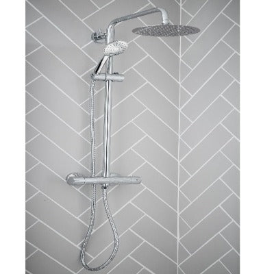 Sphere Thermostatic Shower Column - Bathrooms