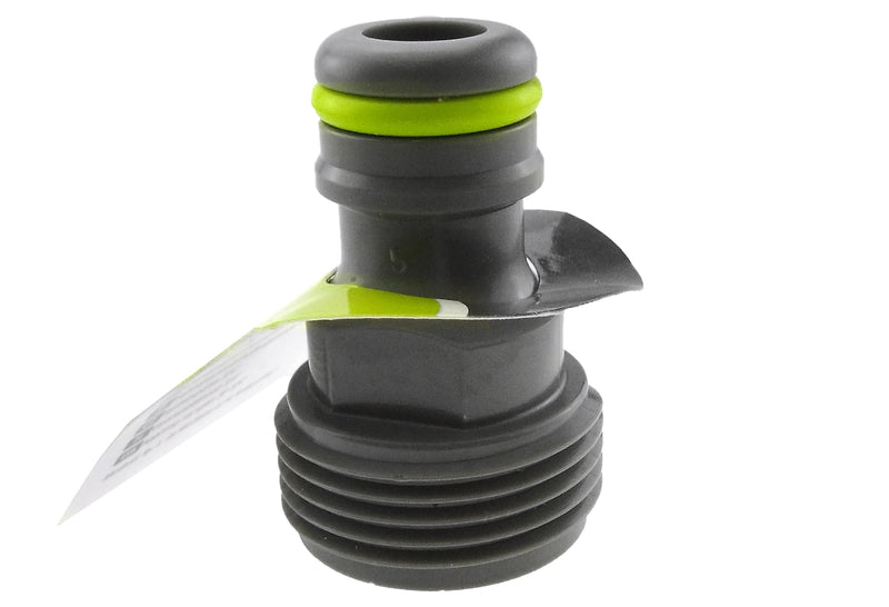 Male Tap Connector 1/2" BSPM Lime - Home & Garden > Lawn & Garden > Watering & Irrigation Garden watering