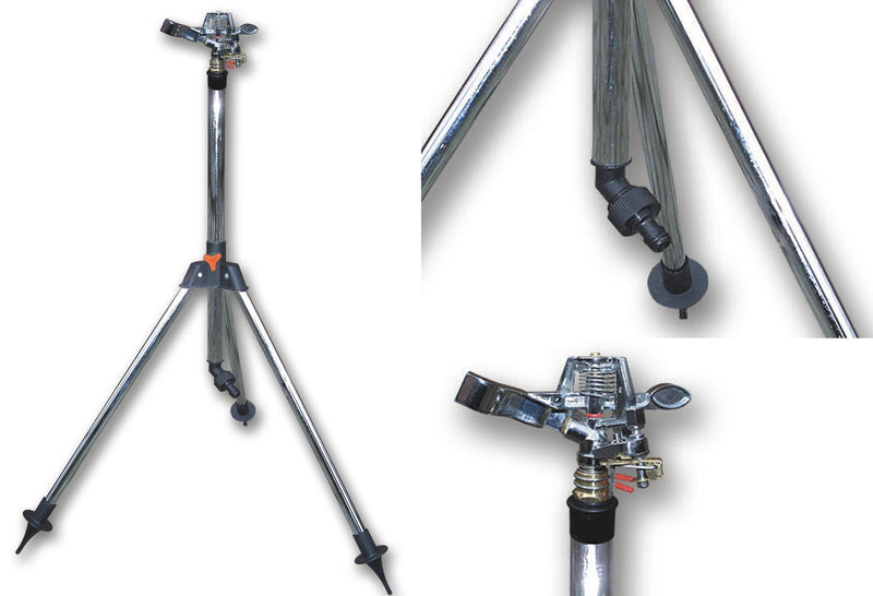 Pulsating Lawn Sprinkler on Tripod 90cm - Home & Garden > Lawn & Garden > Watering & Irrigation > Sprinklers & Sprinkler Heads > Sprinklers Garden watering