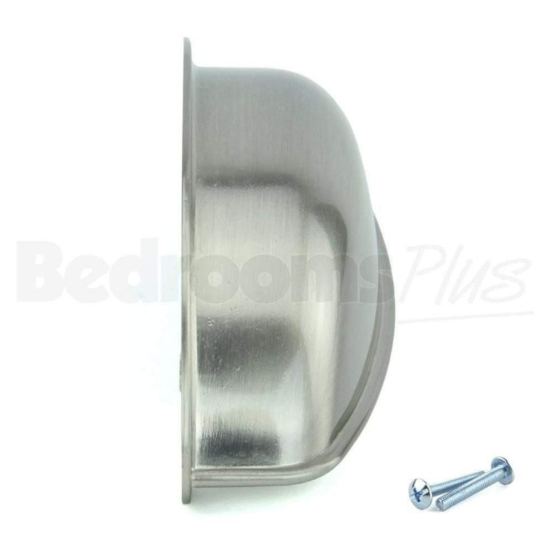 Stainless Steel Drawer Cup Pull Cabinet Handle M4TEC Cauldwell S4 - Hardware > Hardware Accessories > Cabinet Hardware > Cabinet Knobs & Handles Cabinet Knobs & Handles