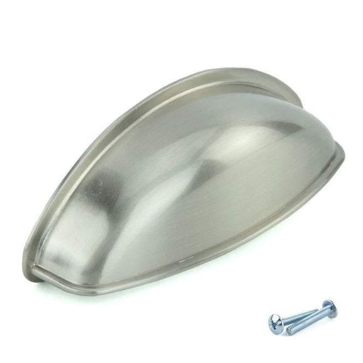 Stainless Steel Drawer Cup Pull Cabinet Handle M4TEC Cauldwell S4 - Hardware > Hardware Accessories > Cabinet Hardware > Cabinet Knobs & Handles Cabinet Knobs & Handles