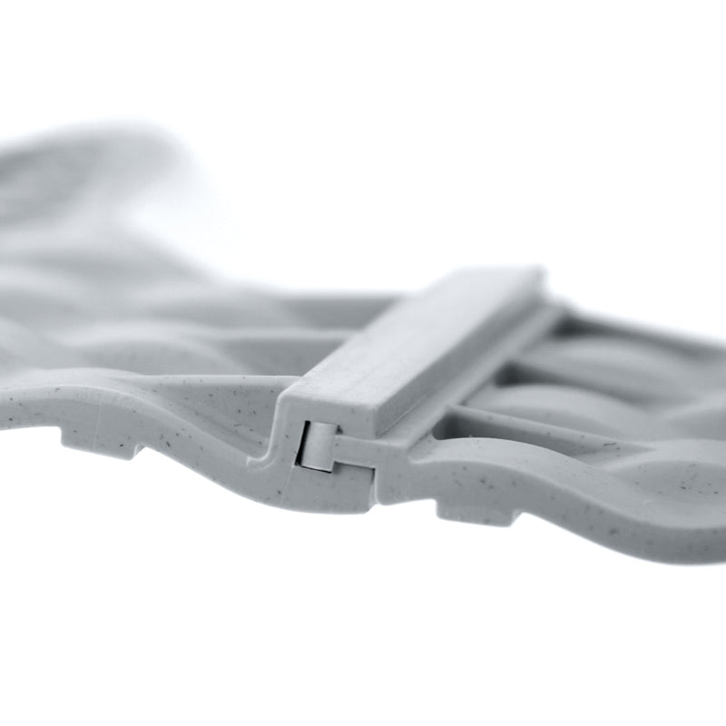 Lawn Edging, Plastic Palisade Rattan Effect, 2.4m, Gray - Home & Garden > Lawn & Garden Garden tools & Accesories