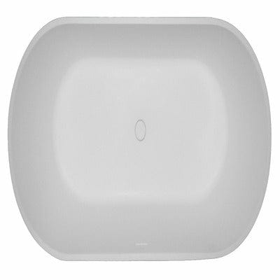 Mini Cusco Solid Surface Freestanding Double Ended Bath - 1550 x 750mm - Bathrooms