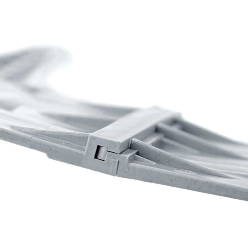 Lawn Edging, Plastic Palisade Slate Effect, 2.38m, Gray - Home & Garden > Lawn & Garden Garden tools & Accesories