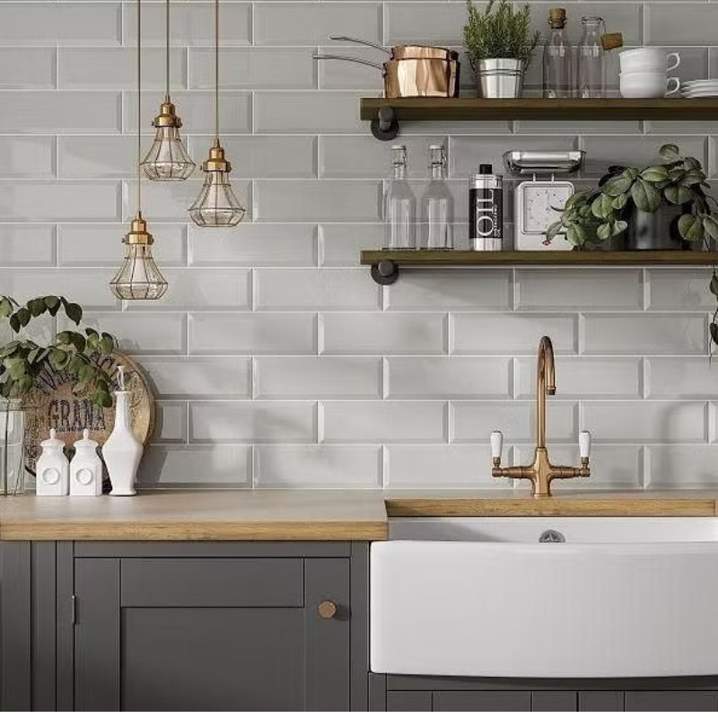 Subway Light Grey (Matt Finish) - All Sizes - Subway Tiles