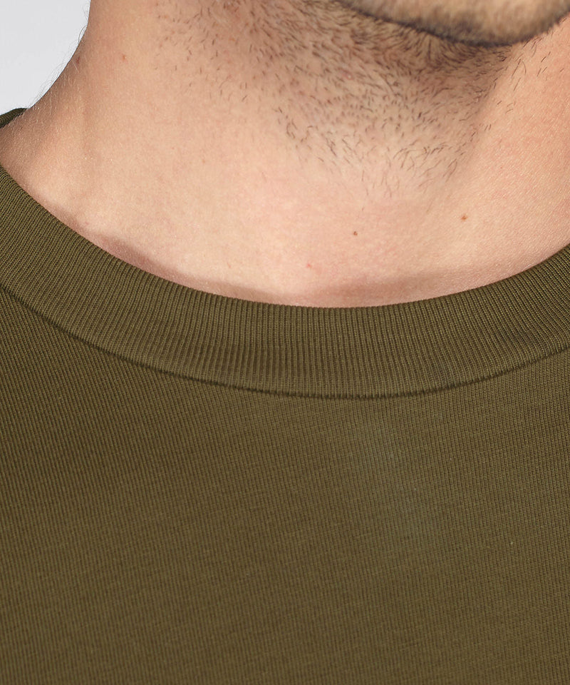 Organic Heavyweight Long Sleeve T-shirt: Mens