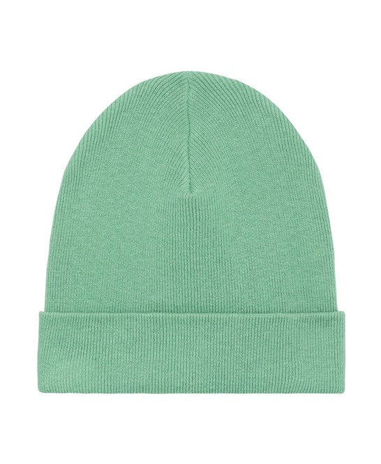 Rib Unisex Work Beanie Hat Organic and Recycled Materials - Sustainable Workwear Range