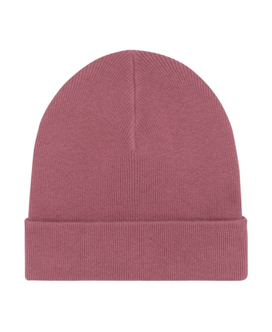 Rib Unisex Work Beanie Hat Organic and Recycled Materials - Sustainable Workwear Range