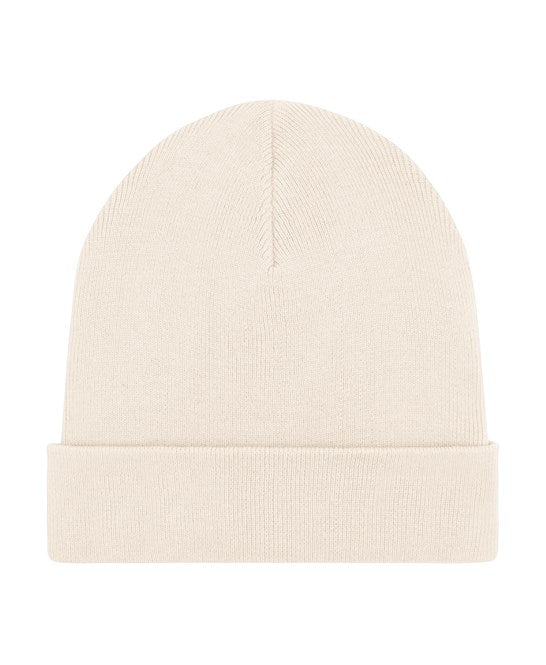Rib Unisex Work Beanie Hat Organic and Recycled Materials - Sustainable Workwear Range