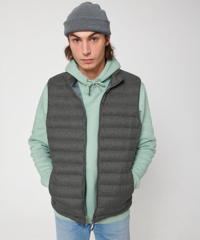 Recycled Wool-like Work Bodywarmer Sizes S to 3XL - Sustainable Workwear Range