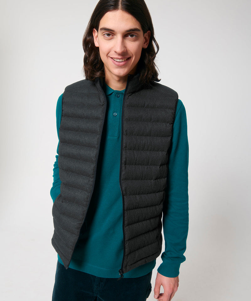 Recycled Wool-like Work Bodywarmer Sizes S to 3XL - Sustainable Workwear Range