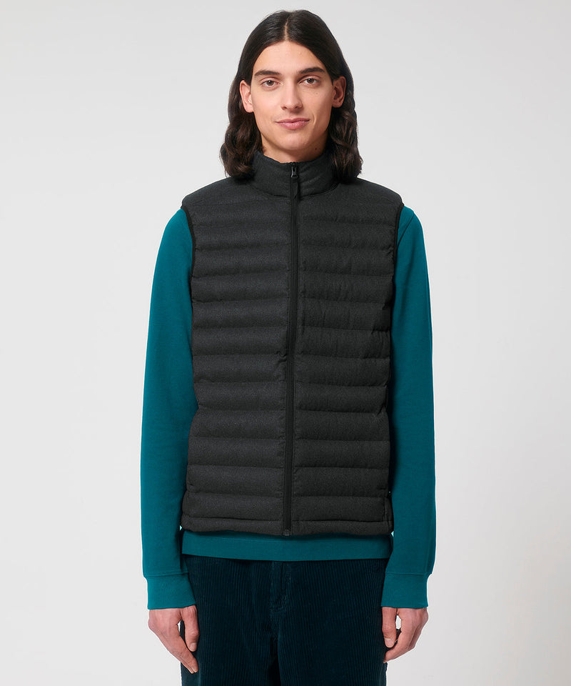 Recycled Wool-like Work Bodywarmer Sizes S to 3XL - Sustainable Workwear Range