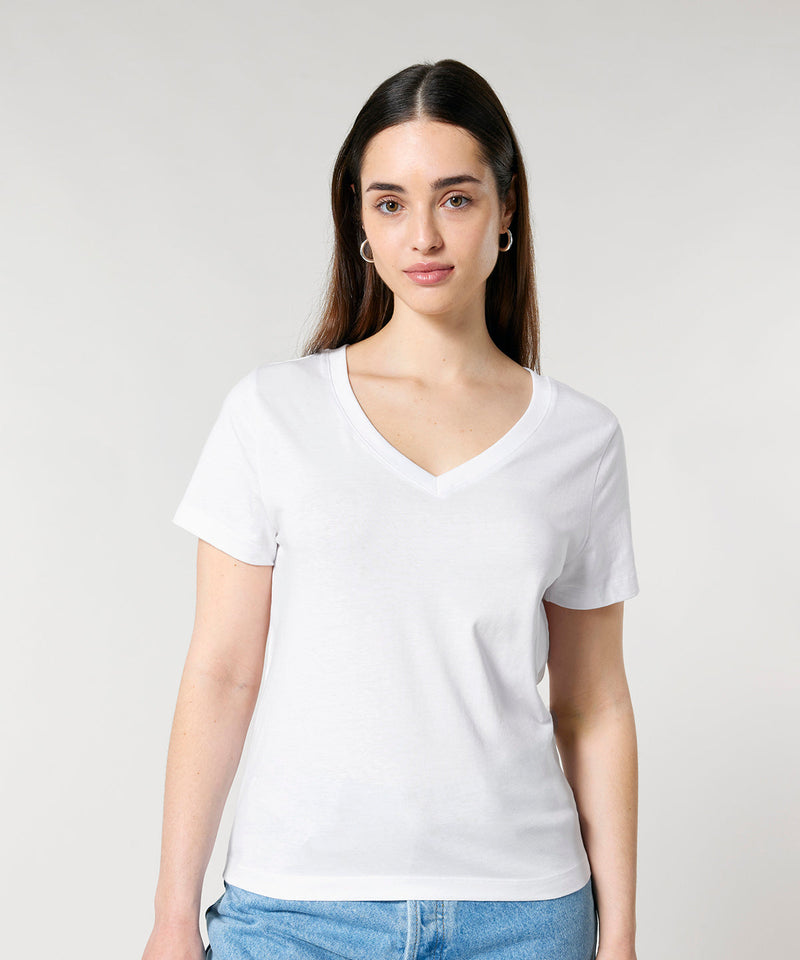 Organic Colours Womens Work V-neck T-shirt - Sustainable Workwear Range