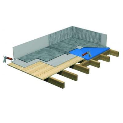 Wet Floor Kit For Timber Floor - All Sizes - Tiling