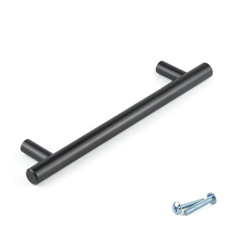 T-Bar Black Cupboard Door Cabinet Handle M4TEC Ballater D5 - Hardware > Hardware Accessories > Cabinet Hardware > Cabinet Knobs & Handles Cabinet Knobs & Handles