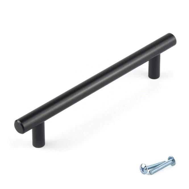 T-Bar Black Cupboard Door Cabinet Handle M4TEC Ballater D5 - Hardware > Hardware Accessories > Cabinet Hardware > Cabinet Knobs & Handles Cabinet Knobs & Handles