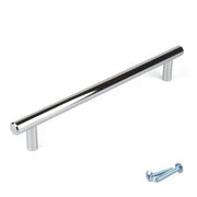 T-Bar Chrome Cupboard Door Cabinet Handle Edderton M4TEC F5 - Hardware > Hardware Accessories > Cabinet Hardware > Cabinet Knobs & Handles Cabinet Knobs & Handles