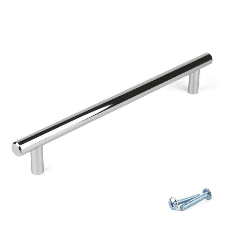 T-Bar Chrome Cupboard Door Cabinet Handle Edderton M4TEC F5 - Hardware > Hardware Accessories > Cabinet Hardware > Cabinet Knobs & Handles Cabinet Knobs & Handles