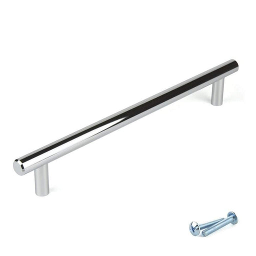T-Bar Chrome Cupboard Door Cabinet Handle Edderton M4TEC F5 - Hardware > Hardware Accessories > Cabinet Hardware > Cabinet Knobs & Handles Cabinet Knobs & Handles