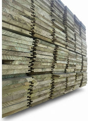 Stack of wooden planks on a white background tongue amd groove cladding