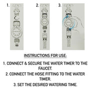 White Line Mechanical Water Timer - Home & Garden Garden watering