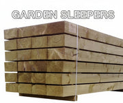 Treated Garden Sleepers 200 x 100 x 2400mm - £24 Each Inc Vat Delivery Kent Collection Sheppey