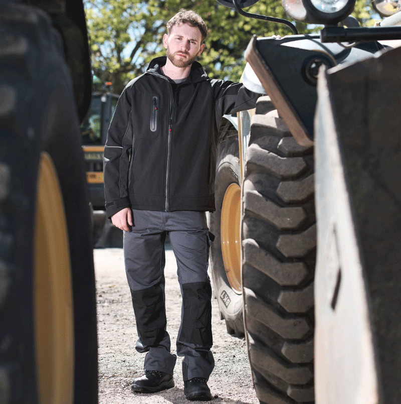 Tuffstuff 710 Excel Pro Knee Pad Holster Pocket Work Trousers - KNEE PAD TROUSERS