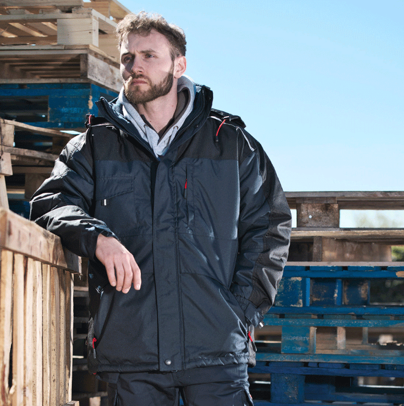 Tuffstuff 299 Cleveland Water-Resistant Fleece Lined Jacket Coat - JACKETS & COATS