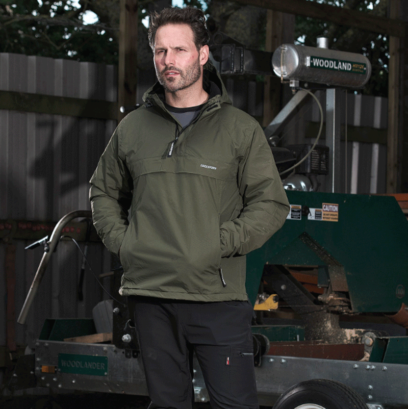 Tuffstuff 295 Sutherland Waterproof 1/4 zip Jacket - WATERPROOF JACKETS & SUITS