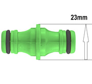 Two Way Connector Male 23mm Green - Home & Garden > Lawn & Garden Garden watering