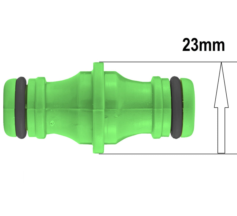 Two Way Connector Male 23mm Green - Home & Garden > Lawn & Garden Garden watering