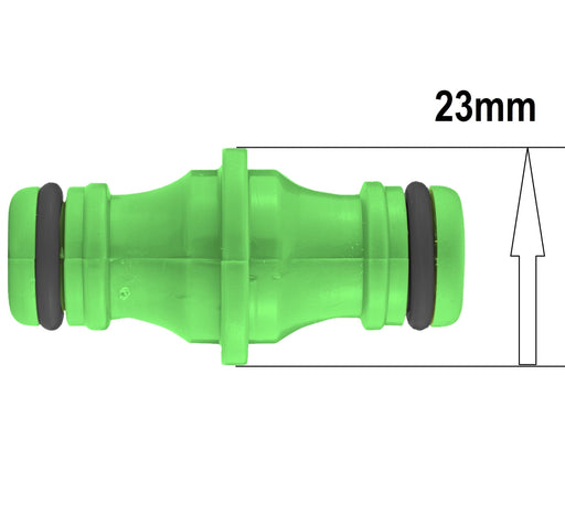 Two Way Connector Male 23mm Green - Home & Garden > Lawn & Garden Garden watering