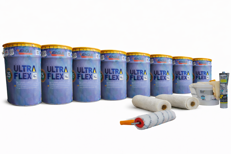 Ultra-Flex Grp kits - Can Be applied direct to Asphalt/Concrete and Metal without re-boarding (The Only kits available online).