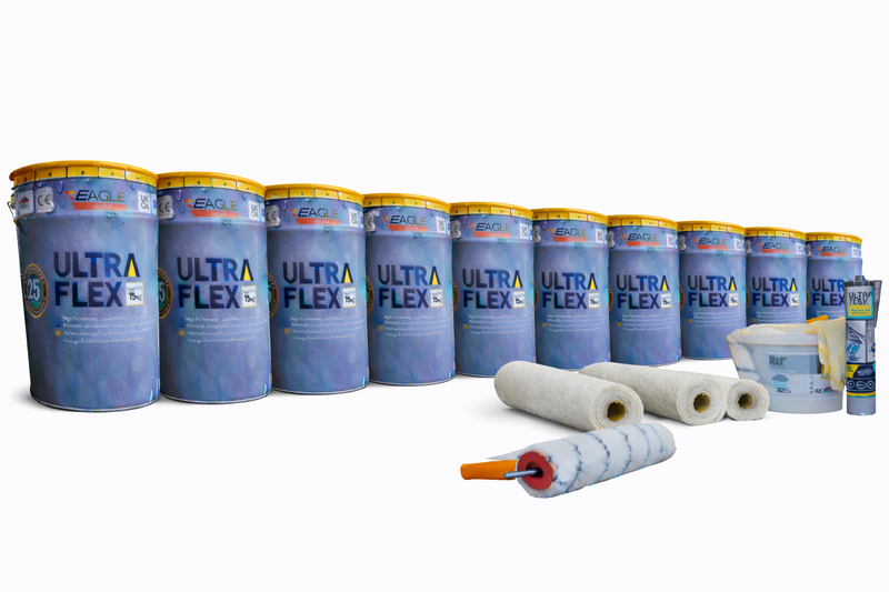 Ultra-Flex Grp kits - Can Be applied direct to Asphalt/Concrete and Metal without re-boarding (The Only kits available online).