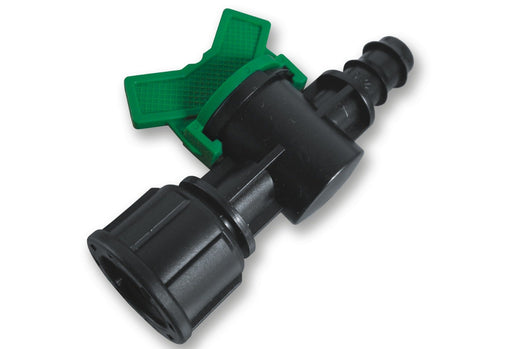 In Line Valve for 1/2" Irrigation Pipe with 1/2"BSPF Thread - Home & Garden > Lawn & Garden Garden watering
