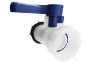 IBC 2" S60X6 Thread Valve with Solid Cap - Home & Garden > Lawn & Garden Tech Hose & Fittings