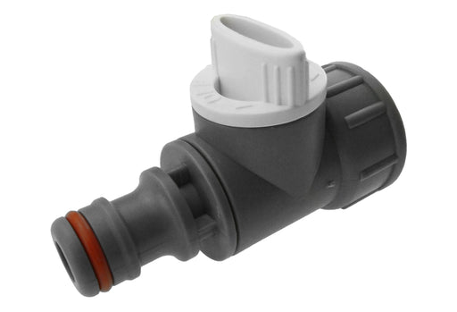 Tap Adapter with Valve 3/4" BSPF – Snap-On Connector WL - Home & Garden > Lawn & Garden Garden watering