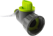 Tap Adapter with Valve ¾” BSPF – Snap-On Connector, Lime - Home & Garden > Lawn & Garden Garden watering