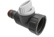 Tap Adapter with Valve 3/4" BSPF – Snap-On Connector WL - Home & Garden > Lawn & Garden Garden watering