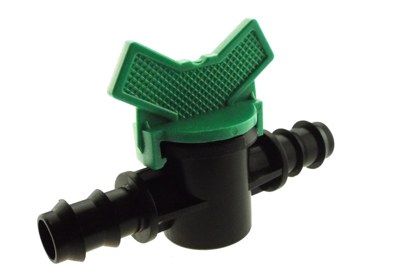 In Line Valve for 1/2" Irrigation Pipe - Home & Garden > Lawn & Garden > Watering & Irrigation Garden watering