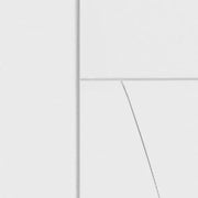 Verona Internal White Primed Door with Clear Glass -