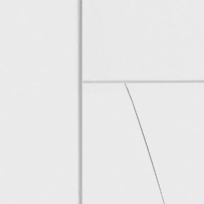 Verona Internal White Primed Door with Clear Glass -