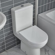 Vetta Rimless Toilet Pack With Soft Close Seat - Bathrooms