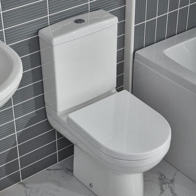 Vetta Rimless Toilet Pack With Soft Close Seat - Bathrooms