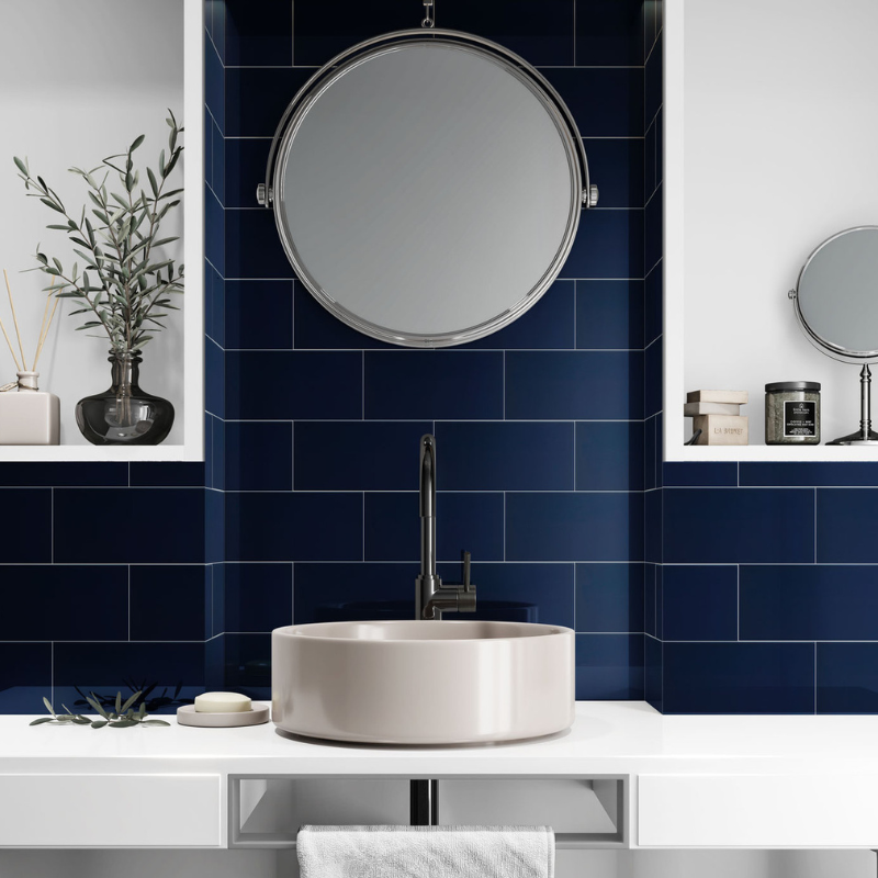Prismatics Gloss Victorian Blue - All Sizes - Prismatics Tiles