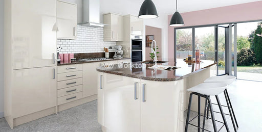 Vogue Slab Cashmere Gloss- Replacement Kitchen Doors SAMPLE PRODUCTS - Hardware > Hardware Accessories > Cabinet Hardware > Cabinet Doors